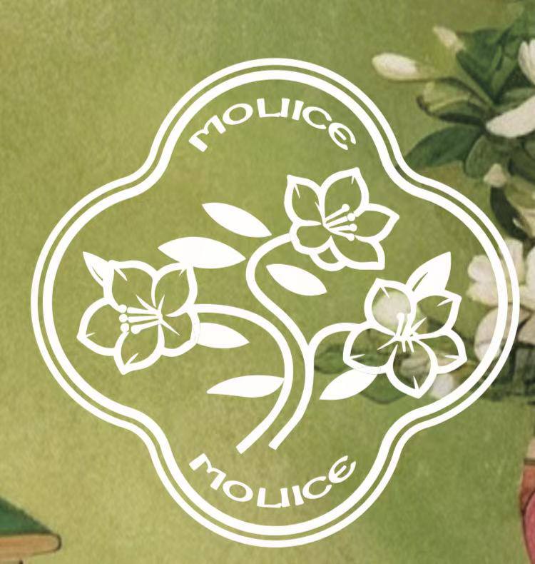 MOLIICE botanical flower logo